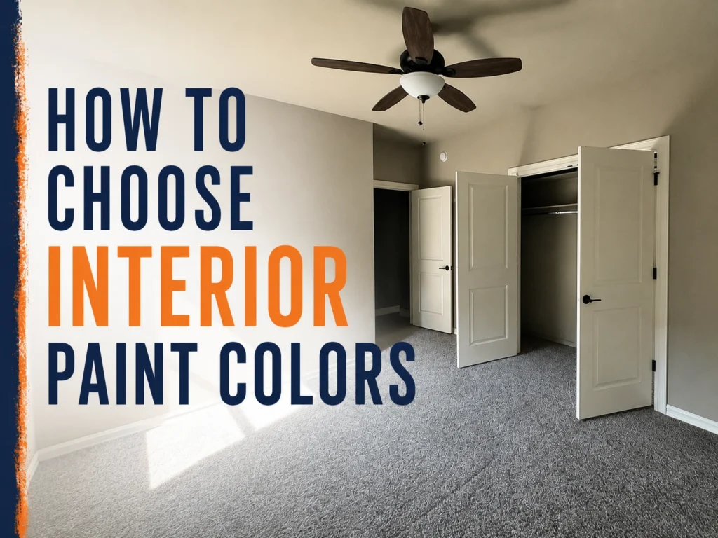 How to Choose Interior Paint Colors Tulsa Christian Bros Painting
